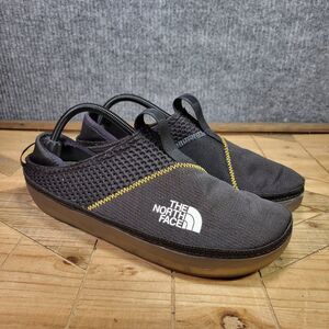North Face Base Camp Mules NF0A7W4D Black Gold Slip On Shoes Men's 9 / Wmns 11